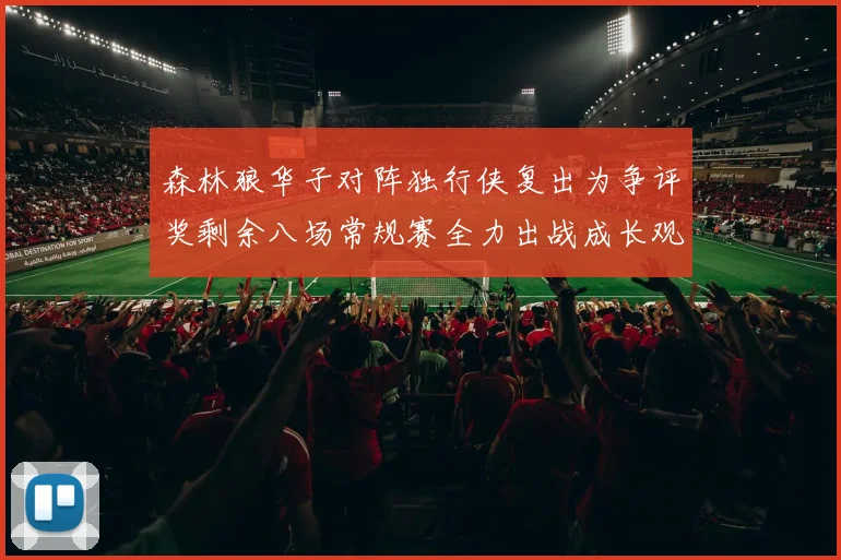森林狼华子对阵独行侠复出为争评奖剩余八场常规赛全力出战成长观察